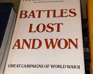 ook Collection (Antique, Vintage, Paperback, Hardcover, Etc.) - Battles Lost And Won Hardcover Book