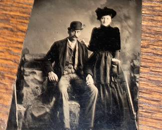 Antique Tintype Photo (Mid To Late 1800s)