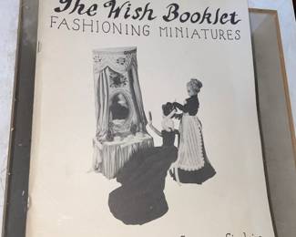 Vintage The Wish Booklet Fashioning Miniatures Magazine