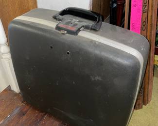 Sterling Blue Typewriter In Case