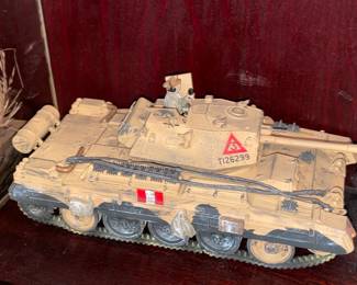 Military Miniature Model Display