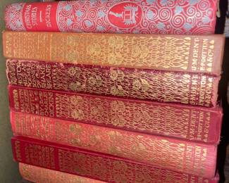 Assorted Antique Hardcover Books