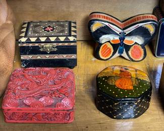 Vintage Trinket Boxes
