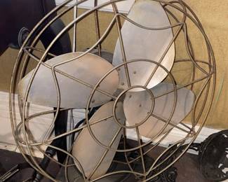Antique Cast Iron Fan