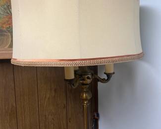 Antique Brass Floor Lamp