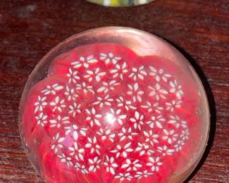 Paperweight Collection (Art Glass, Antique, Etc.)