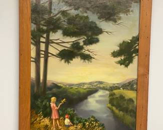 Framed & Signed Painting
