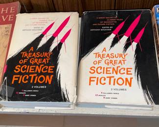 A Treasury Of Great Science Fiction 2 Volumes Hardcover Books