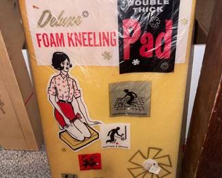 Vintage Foam Kneeling Pad In Original Package