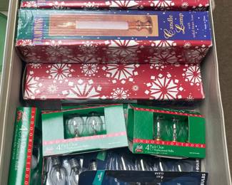 Christmas Bulbs & Candles
