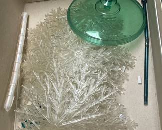 Vintage Acrylic Christmas Trees