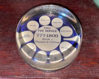 Paperweight Collection (Art Glass, Antique, Etc.)