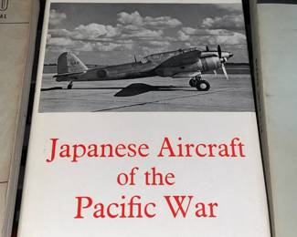 ook Collection (Antique, Vintage, Paperback, Hardcover, Etc.) - Japanese Aircraft Of The Pacific War Hardcover Book