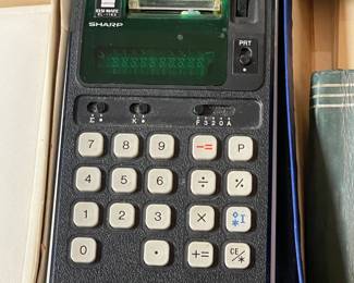 Vintage Sharp Calculator
