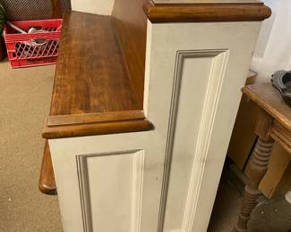 Antique Wooden Church Pew