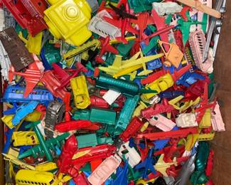 Vintage Plastic Toy Cars