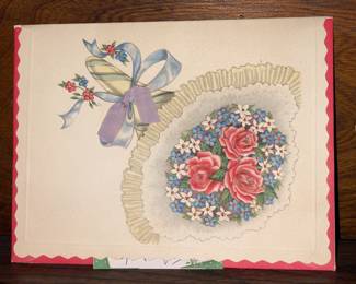 Vintage Embossed Envelope