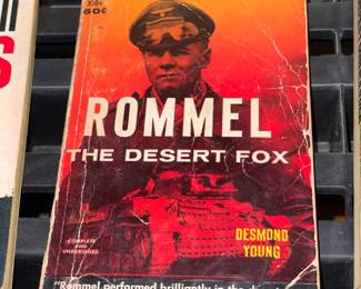 ook Collection (Antique, Vintage, Paperback, Hardcover, Etc.) - Rommel The Desert Fox Paperback Book