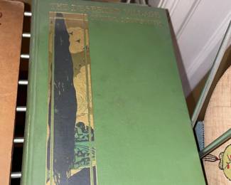 The Deserted Village Antique Hardcover Book