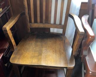 Antique Wooden Arm Chair