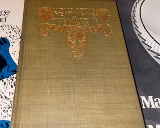 Lyrics Of The Hearthside Antique Hardcover Book