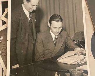 GENUINE Vintage Press Photos W/ ORIGINAL Newspaper Clippings/Info On Back (Some Also Have ORIGINAL Crop/Edit Marks)