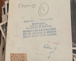 GENUINE Vintage Press Photos W/ ORIGINAL Newspaper Clippings/Info On Back (Some Also Have ORIGINAL Crop/Edit Marks)