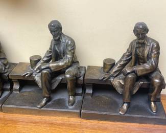 Abraham Lincoln Bookends