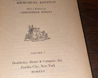 The Complete Sherlock Holmes Hardcover Book (1930)