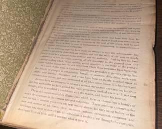 Antique Fifty Centuries Of The Human Race Hardcover Book