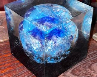Paperweight Collection (Art Glass, Antique, Etc.)