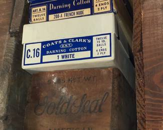 Antique Advertising Cardboard Boxes & Cheese Box Crate