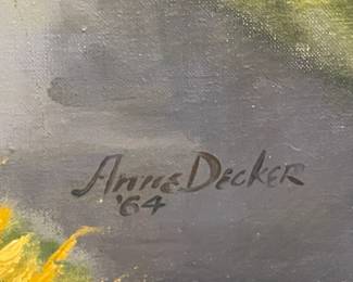 Framed & Signed Painting