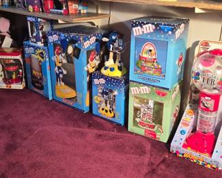 M&M's and Coca Cola Collectibles