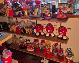 M&M Collectibles and Gumball Machines