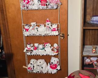 Coca Cola and M&M Stuffed Animals! All new!