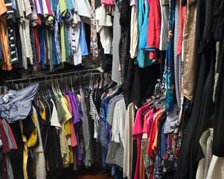 Large selection of ladies ladies clothes