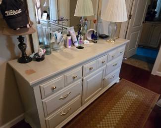 Dressers, lamps, rugs and more