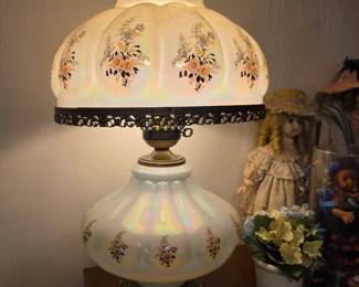 Large, GWTW Gone with the Wind Hurricane Lamp