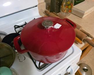 Cast iron, food network pot.