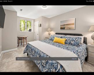 King bed frame $200. Linens and pillows available. Mattress king $100