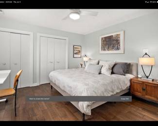 King frame $200, mattress $100. Linens and pillows available.