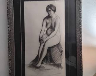 Original professionally framed art