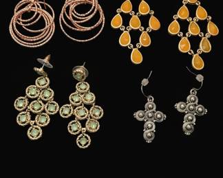 Assorted Fashion Costume Jewelry Earrings