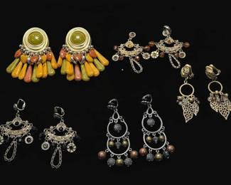 Vintage Boho Chandelier and Statement Earring Collection