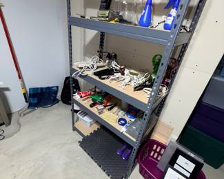 Items Located in The Un-Finished Area Of The Lower Level