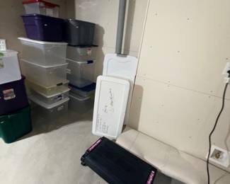 Items Located in The Un-Finished Area Of The Lower Level