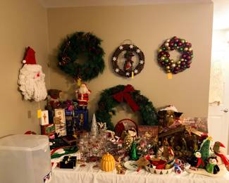 Items Located in The Lower Level 2nd Bedroom ~ Christmas & Holiday ~ Toys ~ Sorts Collectibles