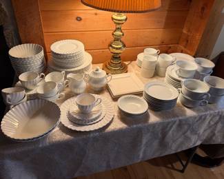 J&G Meakin ironstone Dishes as well as other white dinnerware