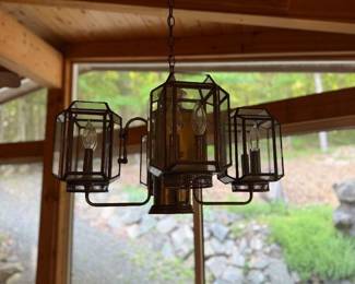 Beautiful Vintage Hanging Light Fixture